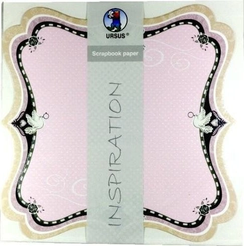 Wedding scrapbooking paper 5 5 sheets
