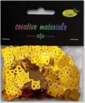 Craft Shop Sequins 18-piece gold 15g