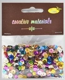 Craft with Fun Metallic sequins 6mm