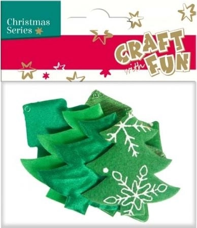 Craft with Fun Ozdoba choinka materiał