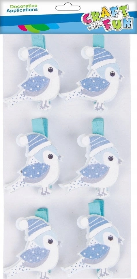 Craft with Fun Ozdoba dekoracyjna drewniany