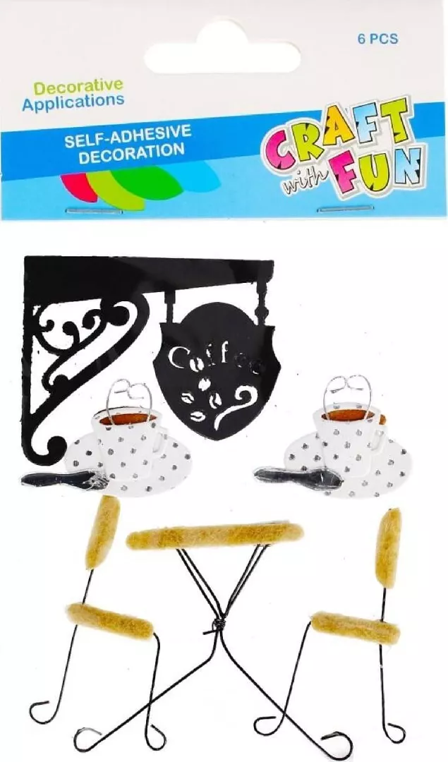 Craft with Fun OZDOBA DEK NAKLEJKI