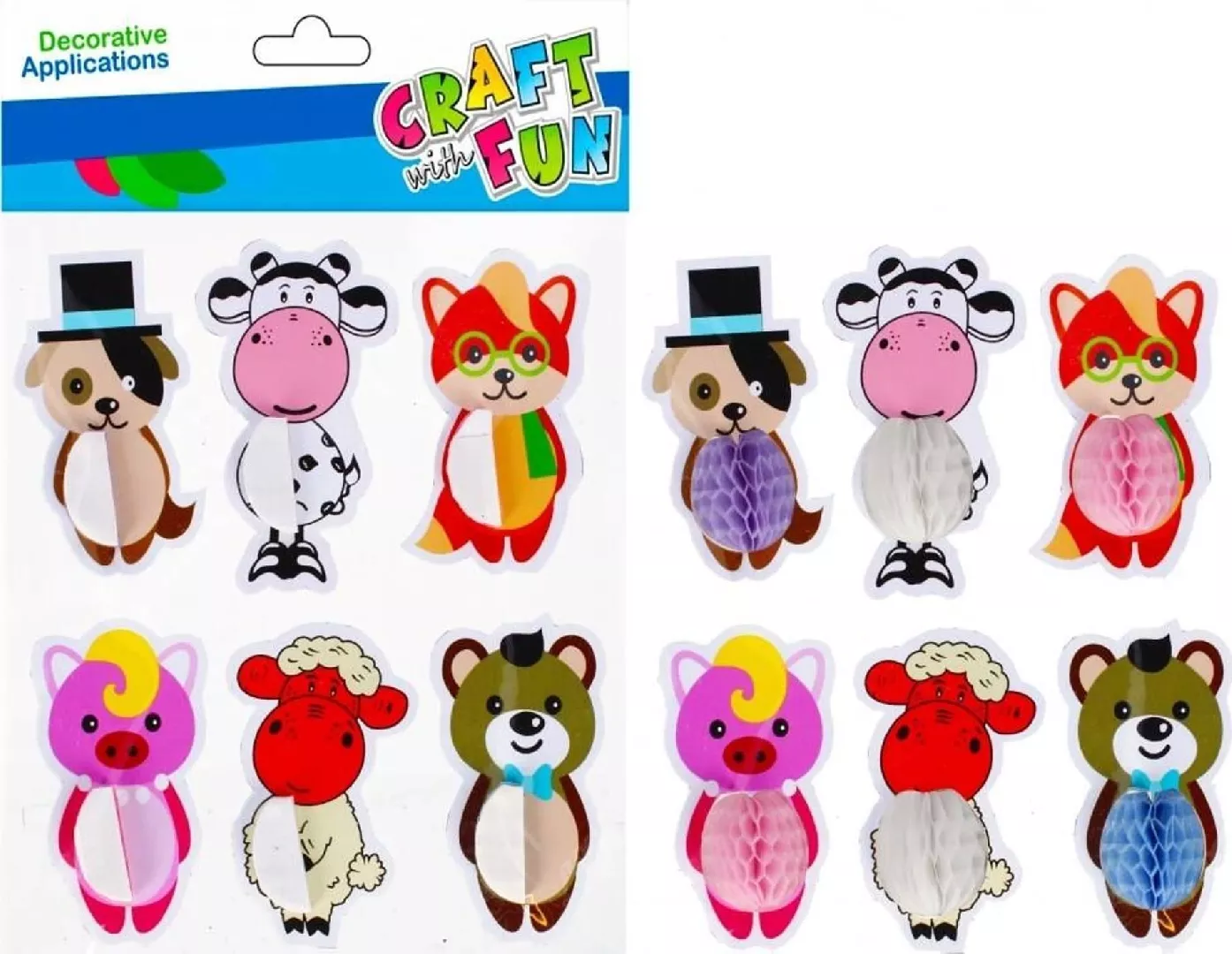 Craft with Fun OZDOBA DEK NAKLEJKI