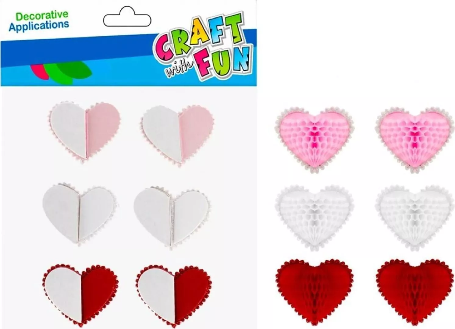 Craft with Fun OZDOBA DEK NAKLEJKI