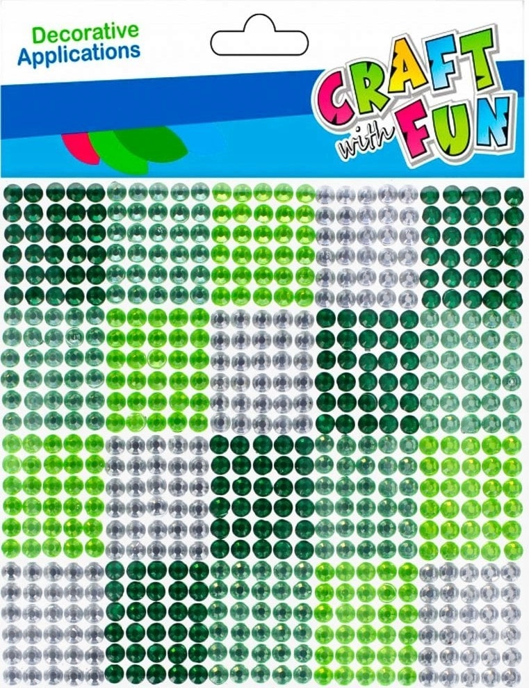 Craft with Fun CRYSTAL DECK DECORATION