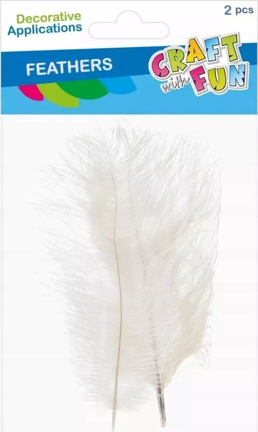Craft with Fun FEATHER DECORATION 15-20CM