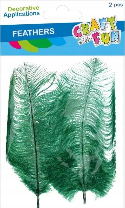 Craft with Fun FEATHER DECORATION 15-20CM