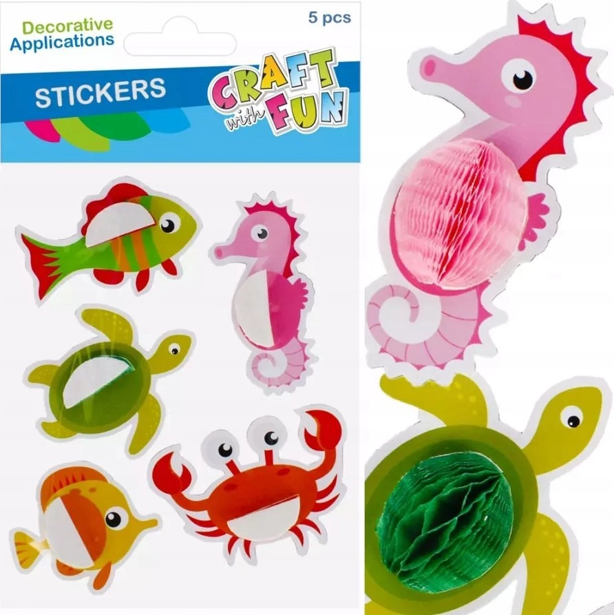 Craft with Fun DECK DECORATION STICKERS