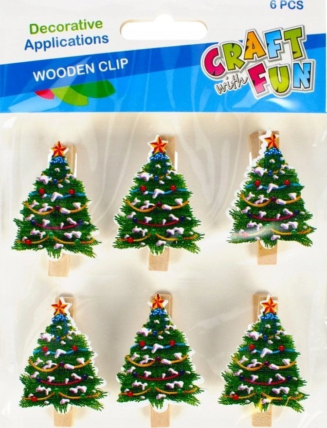 Craft with Fun OZDOBA BN KLAMERKI