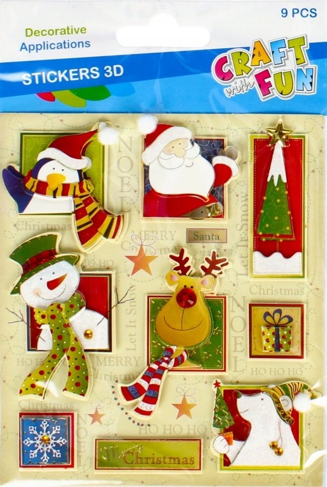 Craft with Fun OZDOBA BN NAKLEJKI