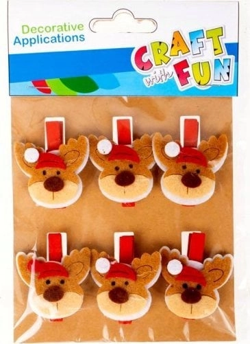 Craft with Fun OZDOBA BN KLAMERKI