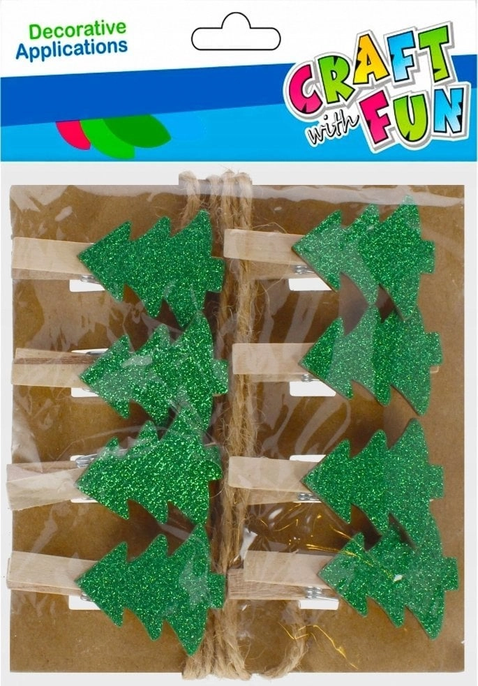 Craft with Fun OZDOBA BN KLAMERKI