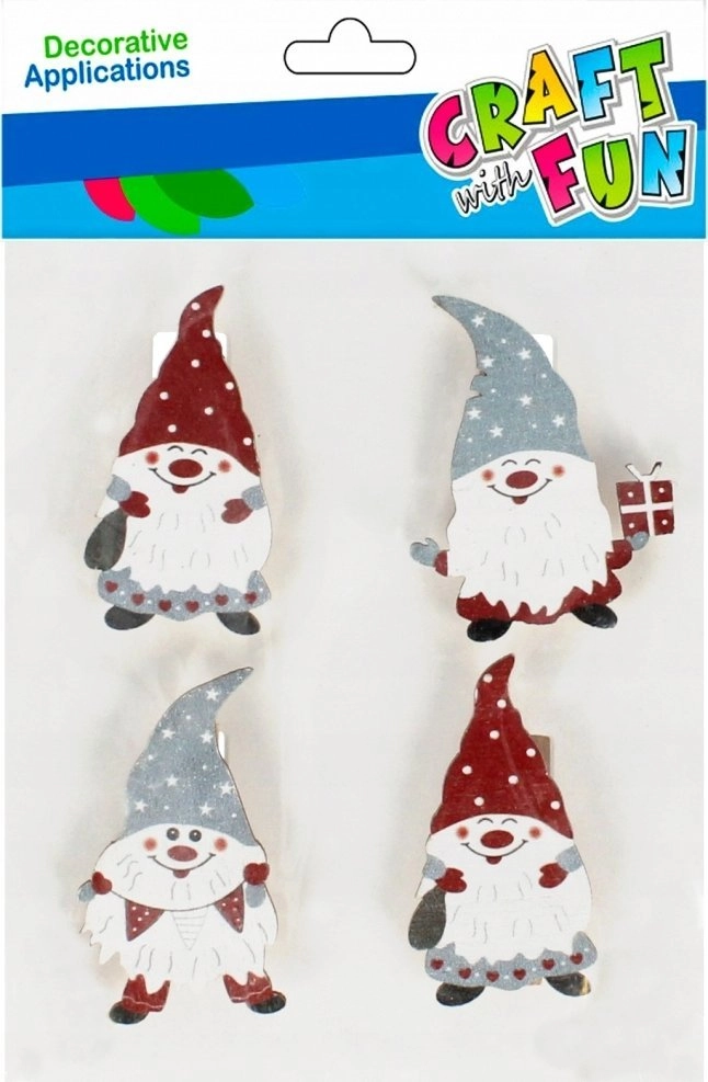 Craft with Fun OZDOBA BN KLAMERKI