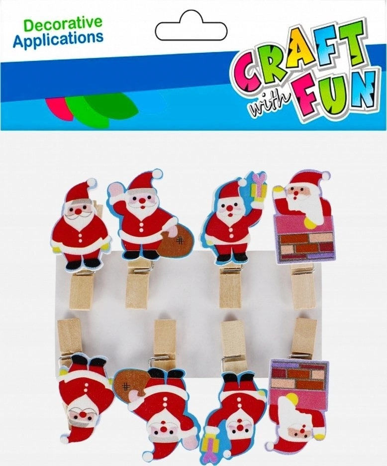 Craft with Fun OZDOBA BN KLAMERKI