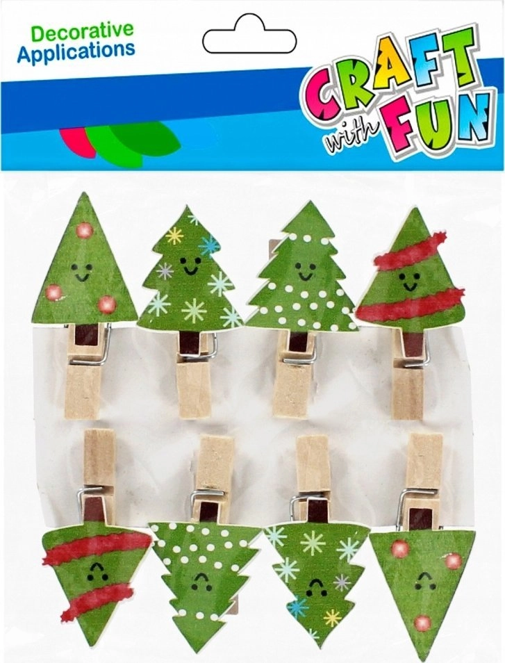 Craft with Fun OZDOBA BN KLAMERKI