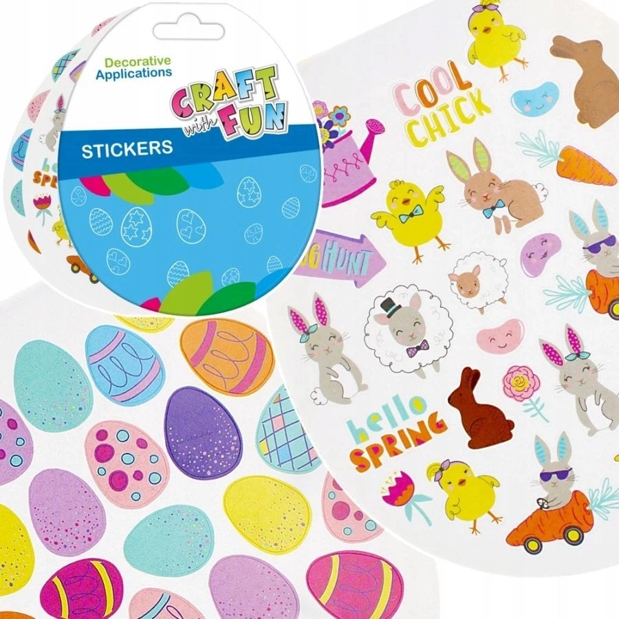 Craft with Fun OZDOBA DEK NAKLEJKI