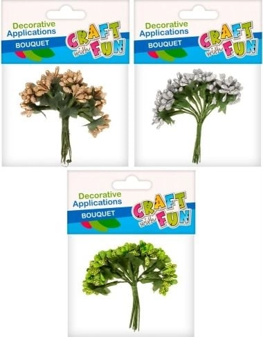 Craft with Fun Ozdoba Dekoracyjna Bukiet