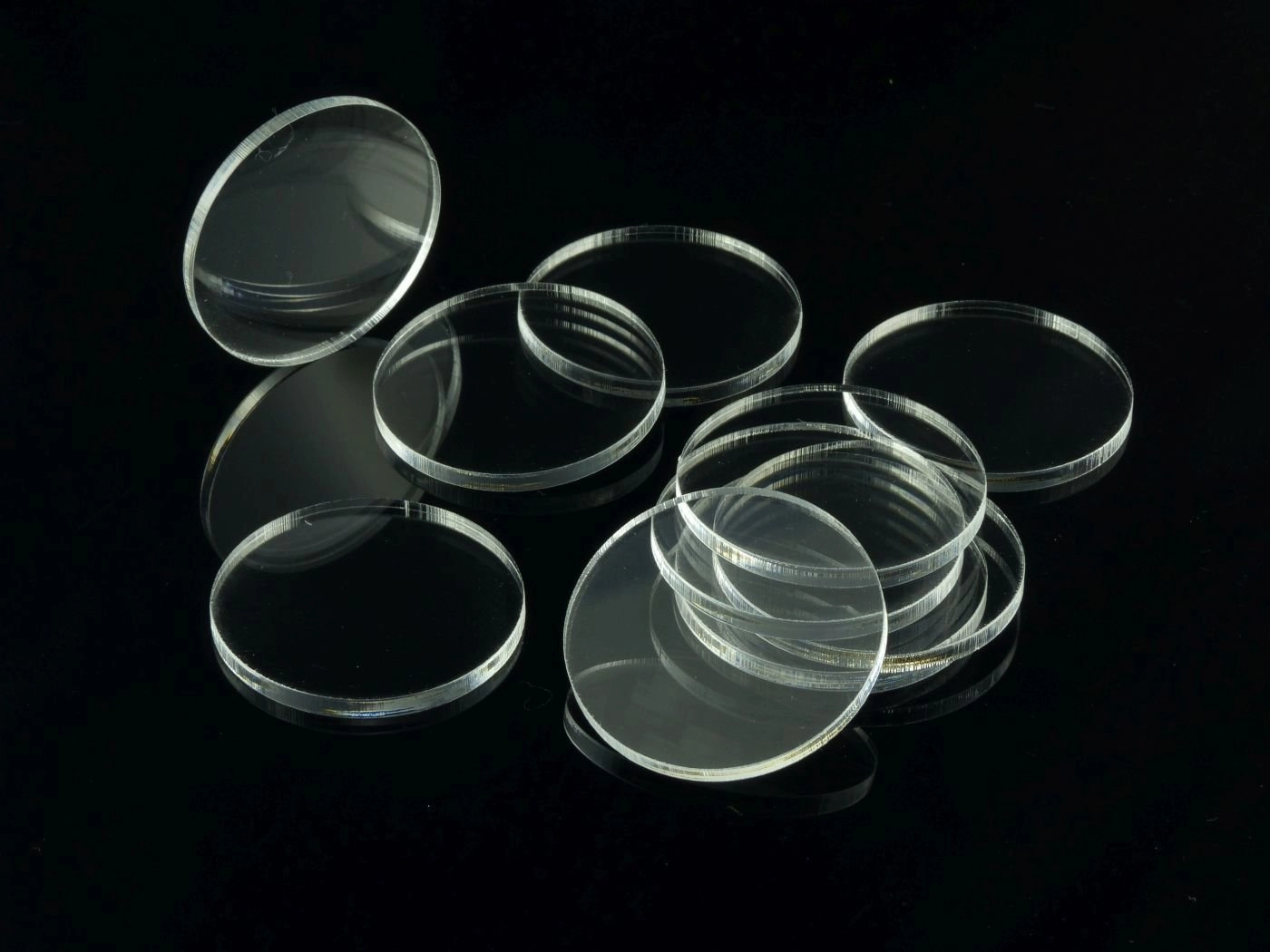 Round figure stands 40x3mm 10 pcs