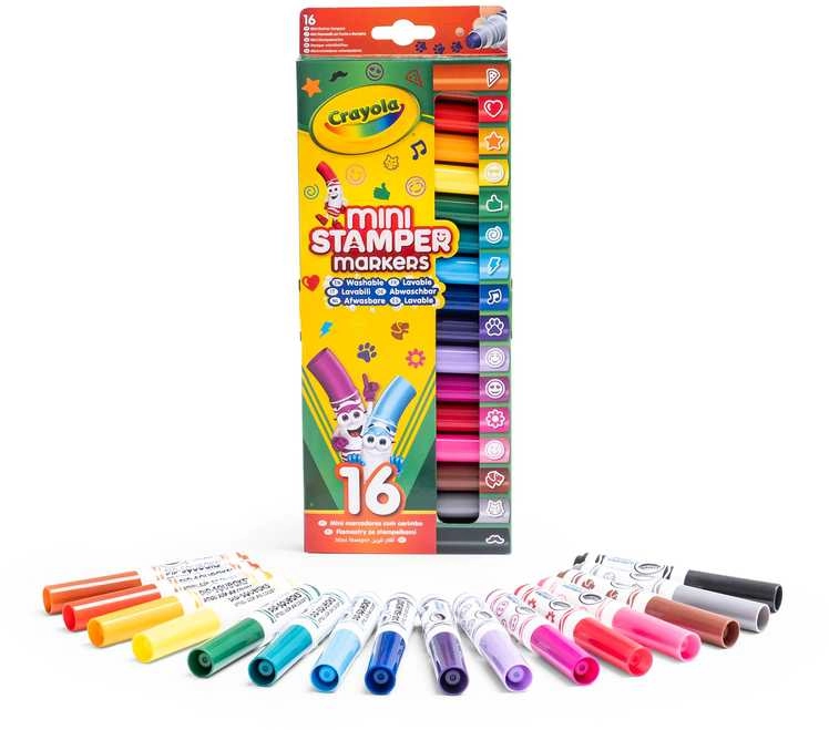 Crayola  Inc. CRAYOLA mini antspaudukai Mini