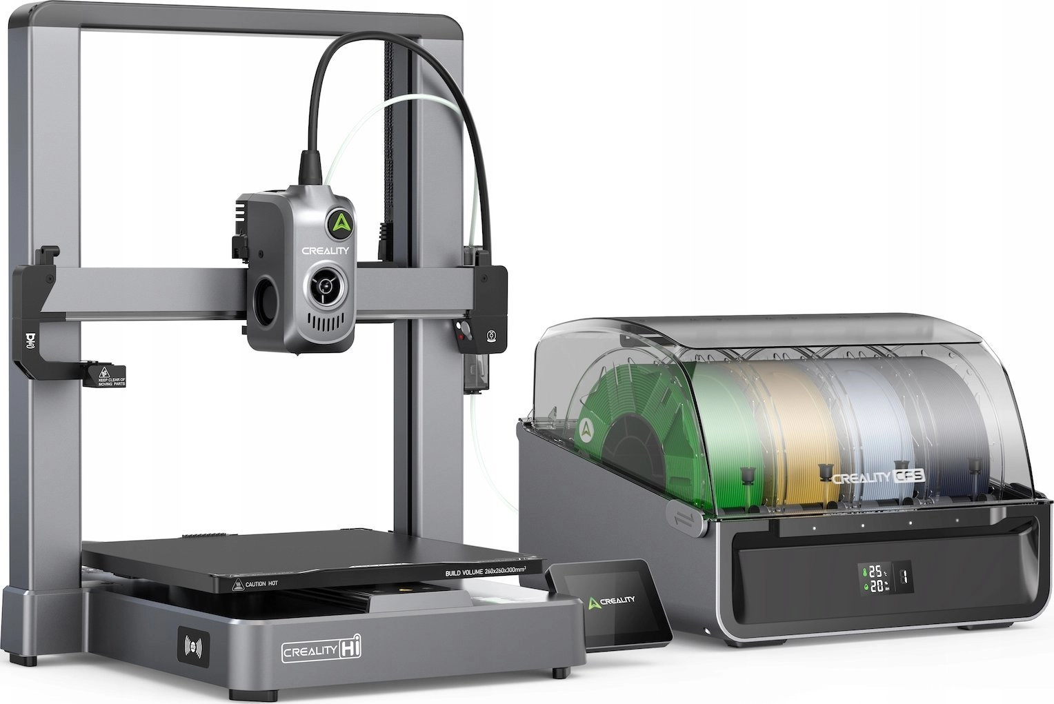 Creality Hi Combo 3D printer silver/black