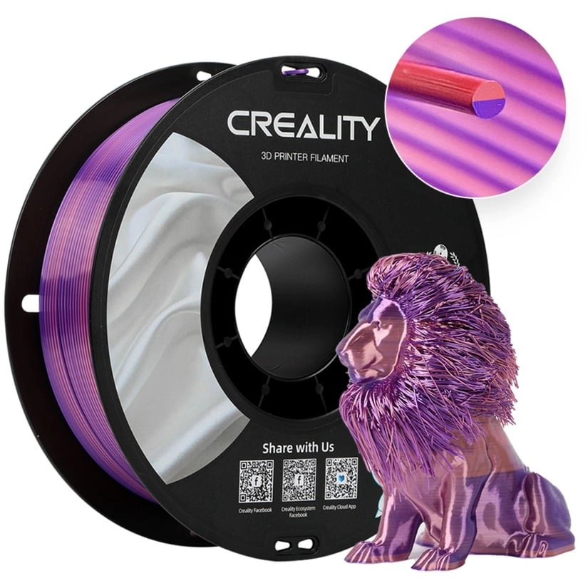 Creality CR-Silk PLA Filament Pink/Purple 3D