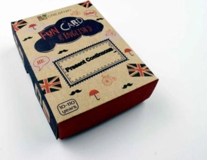 Fun Card English Present Continuous CREATIVO