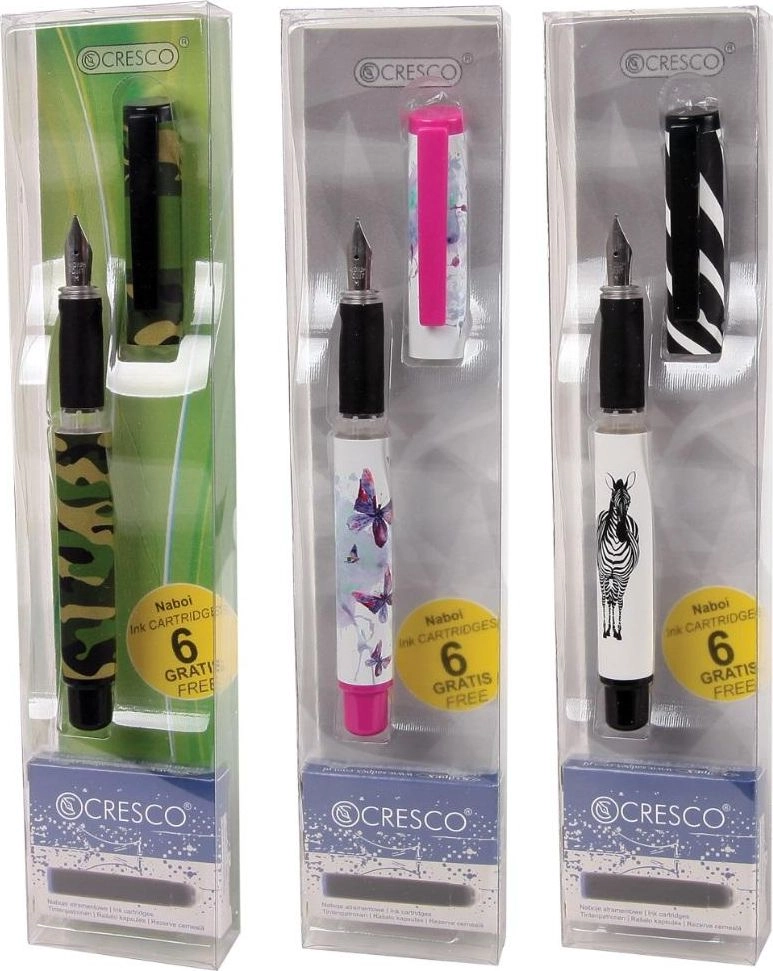 Go Pen fountain pen + 6
