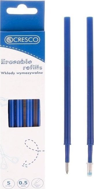 Blue erasable refill  5 pcs 5907464222533