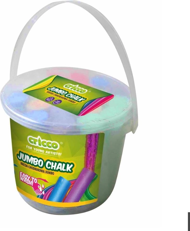 Cricco Colored Chalk Jumbo bowl 20pcs