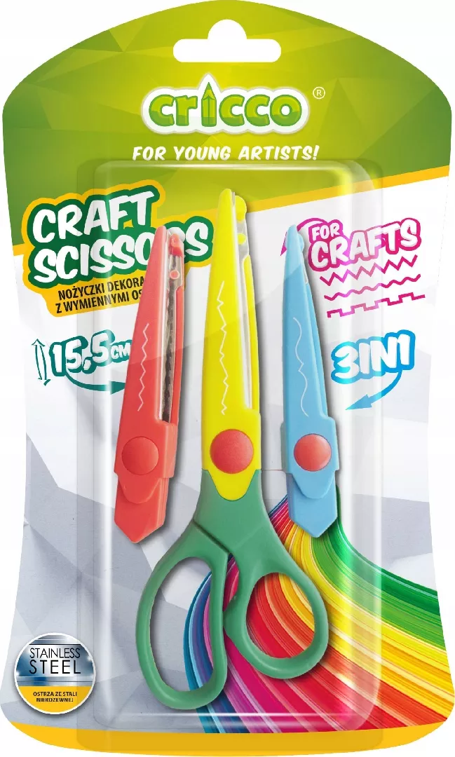 Cricco Craft decorative scissors with CRICCO