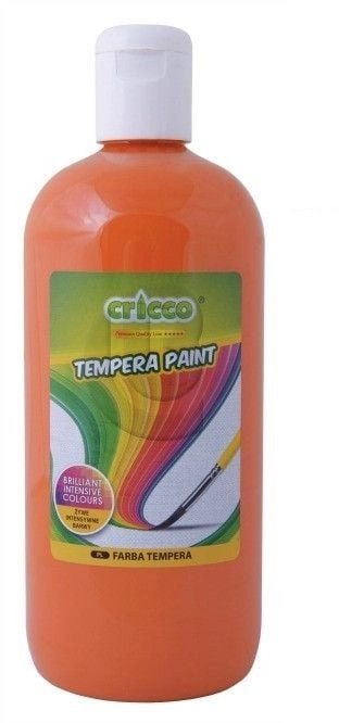 Tempera paint 500ml orange CRICCO CR500/P