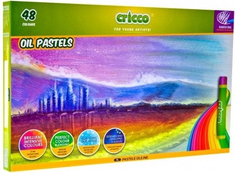 Cricco Oil pastels 48 colors WIKR-1042906