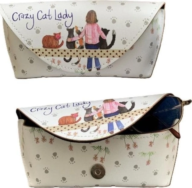 GL09 Crazy Cat Lady Kociara glasses