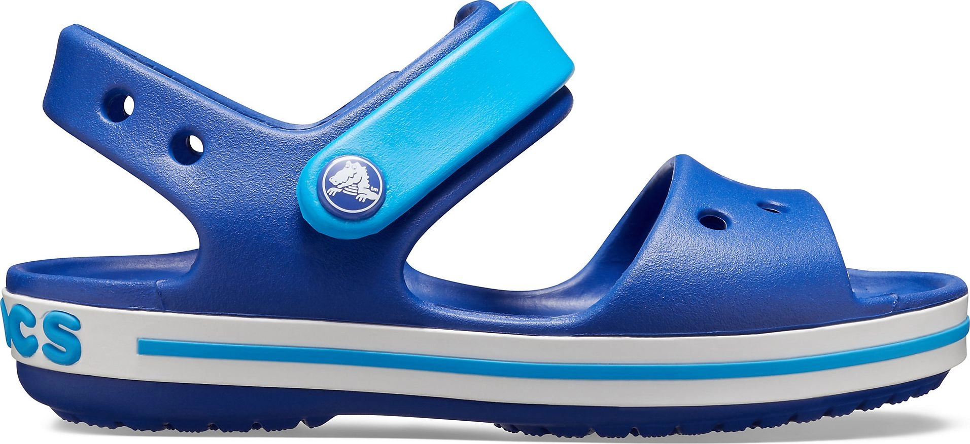 Crocs Sandały dziecięce Crocband Cerulean Blue
