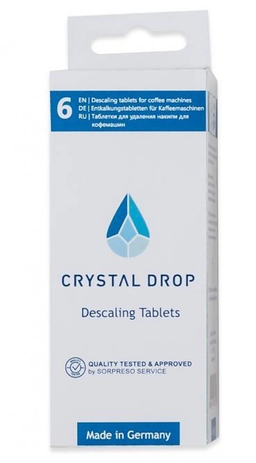 CRYSTAL DROP nukalkinimo tabletės (6 vnt