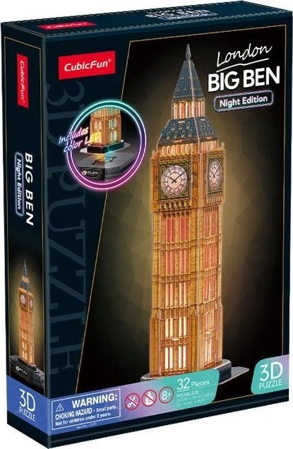 Cubic Fun 3D Puzzle Big Ben