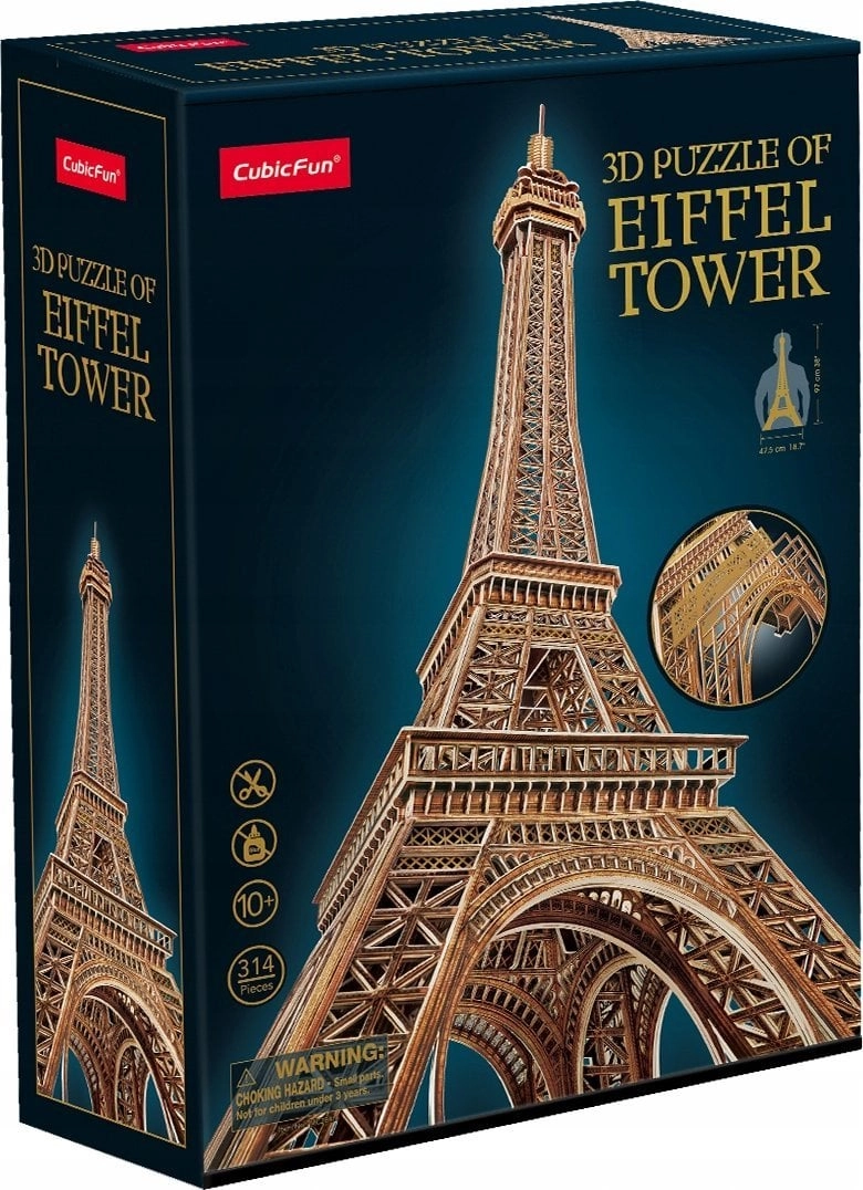 Cubic Fun 3D Puzzle 314 pieces