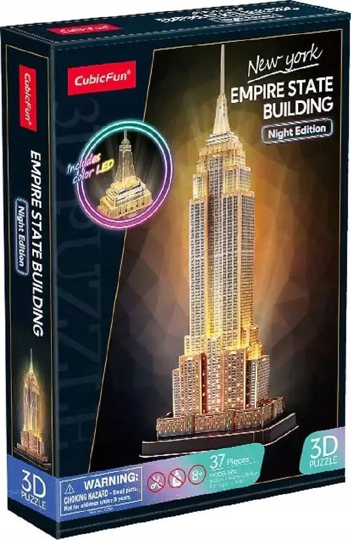 Cubic Fun Puzzle 3D 37 elementów