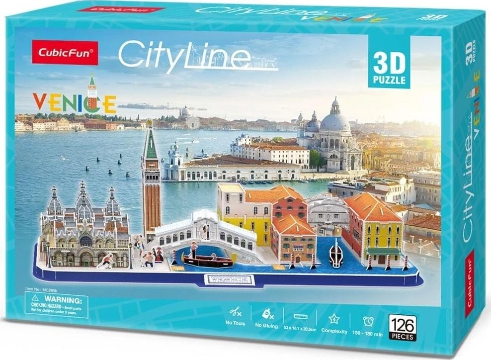 Cubicfun 3D Puzzle City Line Venice