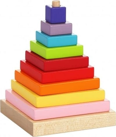 Color pyramid - wooden puzzle 13357
