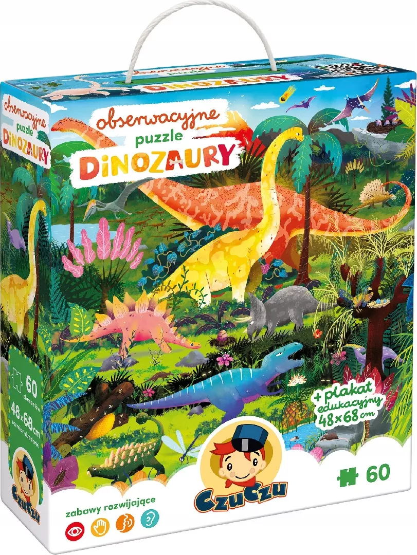 CzuCzu Observation puzzle Dinosaurs 3174
