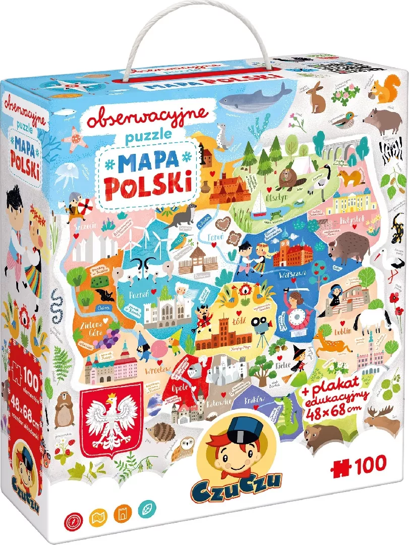 Czuczu CzuCzu Observation puzzle Map of