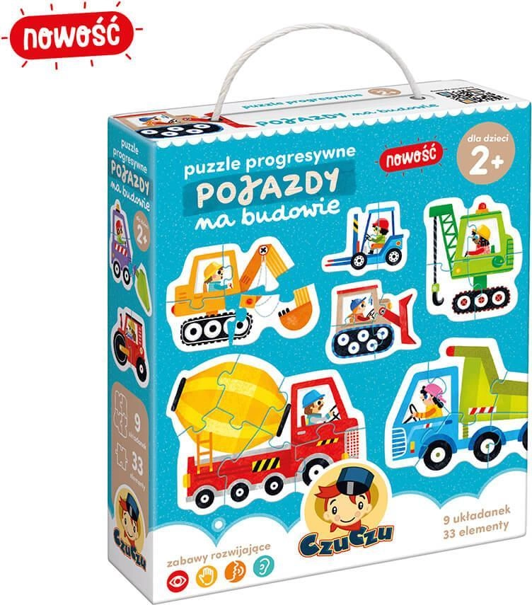 Czuczu Progressive puzzle - Vehicles on