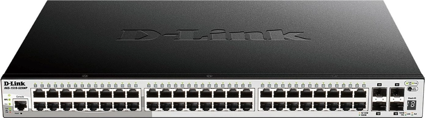 D-LINK 52-Port Smart Managed PoE+ Gigabit
