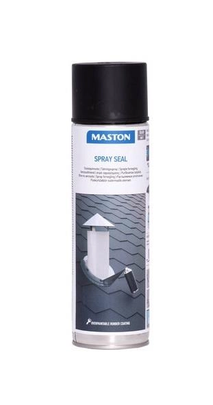 Maston Spraypaint Sprayseal Black 500Ml 1970121