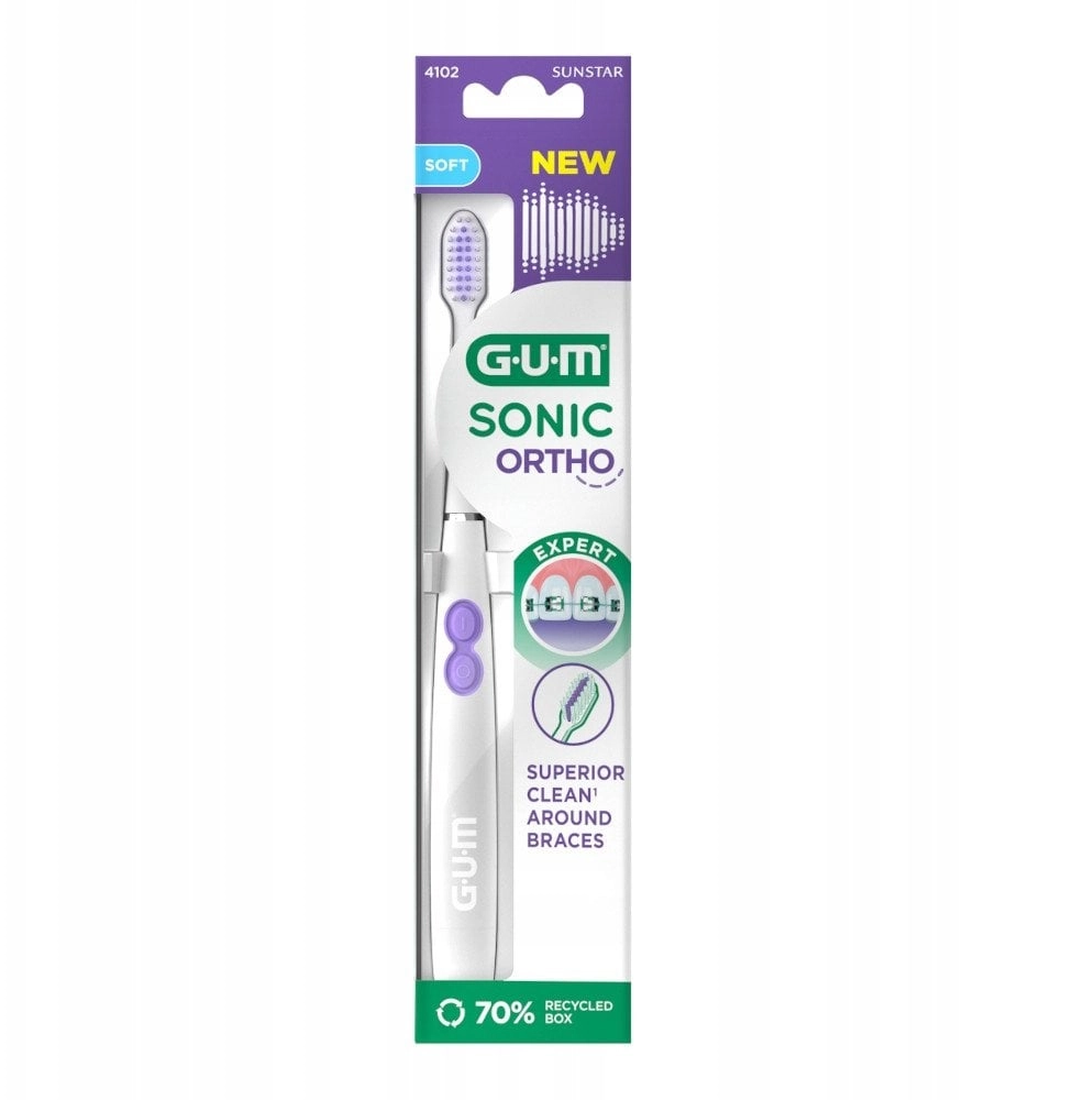 GUM SONIC BRUSH SONIC ORTHO 4102