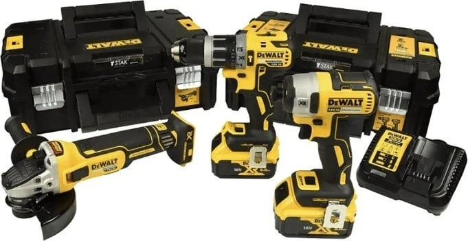 DEWALT ZESTAW COMBO 18V DCK384P2T (DCD796+DCF887+DCG405)