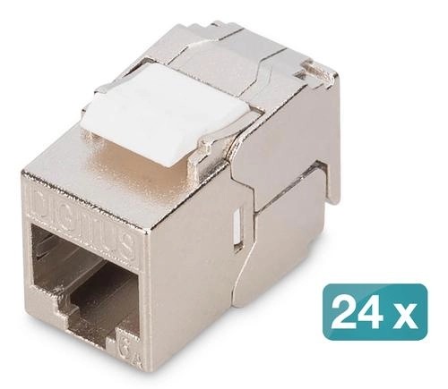 DIGITUS Keystone Cat6A shielded 24 pieces