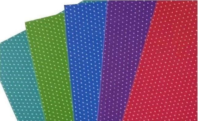 Double-sided cardboard with dots 300g 24x34cm