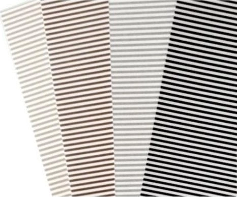 Double-sided cardboard strips 300g 24x34cm 4